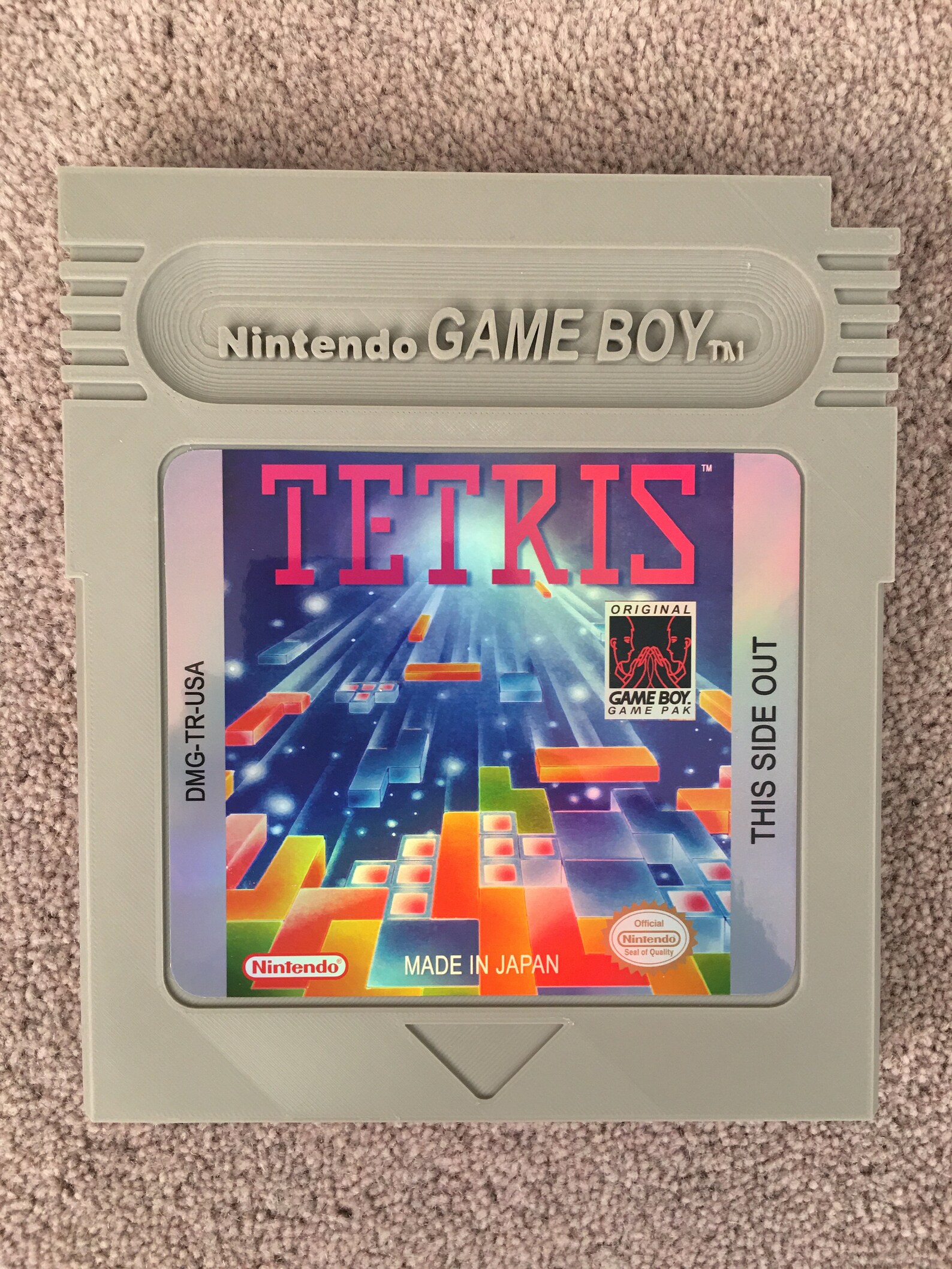 Giant Size Nintendo Gameboy Tetris Cartridge Great Gift Idea Etsy