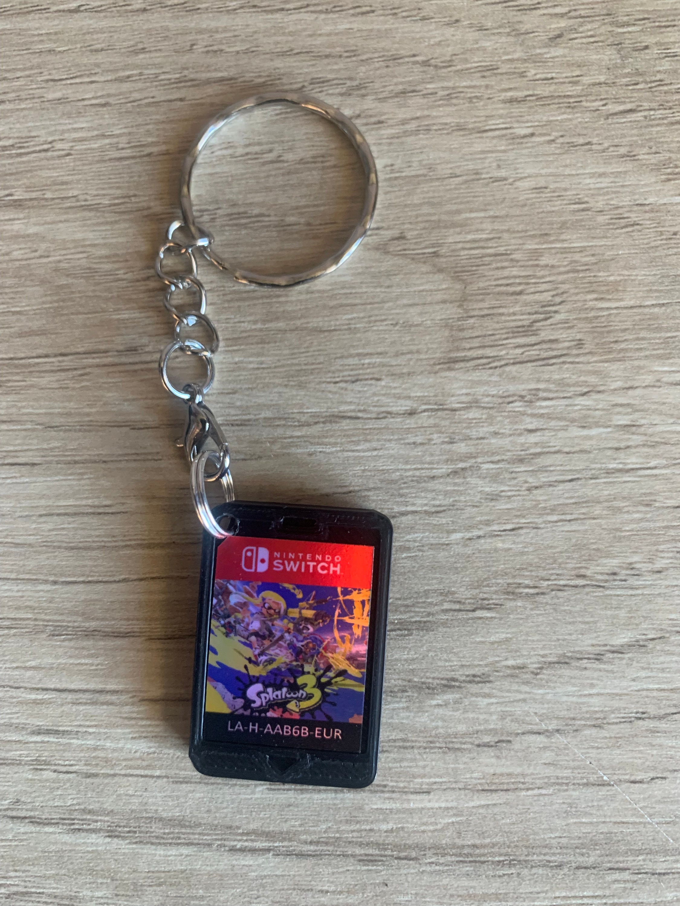 Various Nintendo Switch Keyring & Chain. Splatoon,super Mario