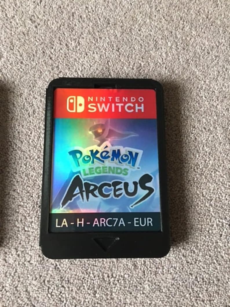 Pokemon Legends Arceus Nintendo Switch Giant Size Cartridge A Etsy