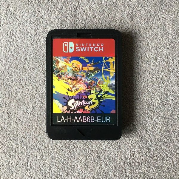 Giant Splatoon 3 Nintendo Switch Patrone, Spielzimmer Dekor