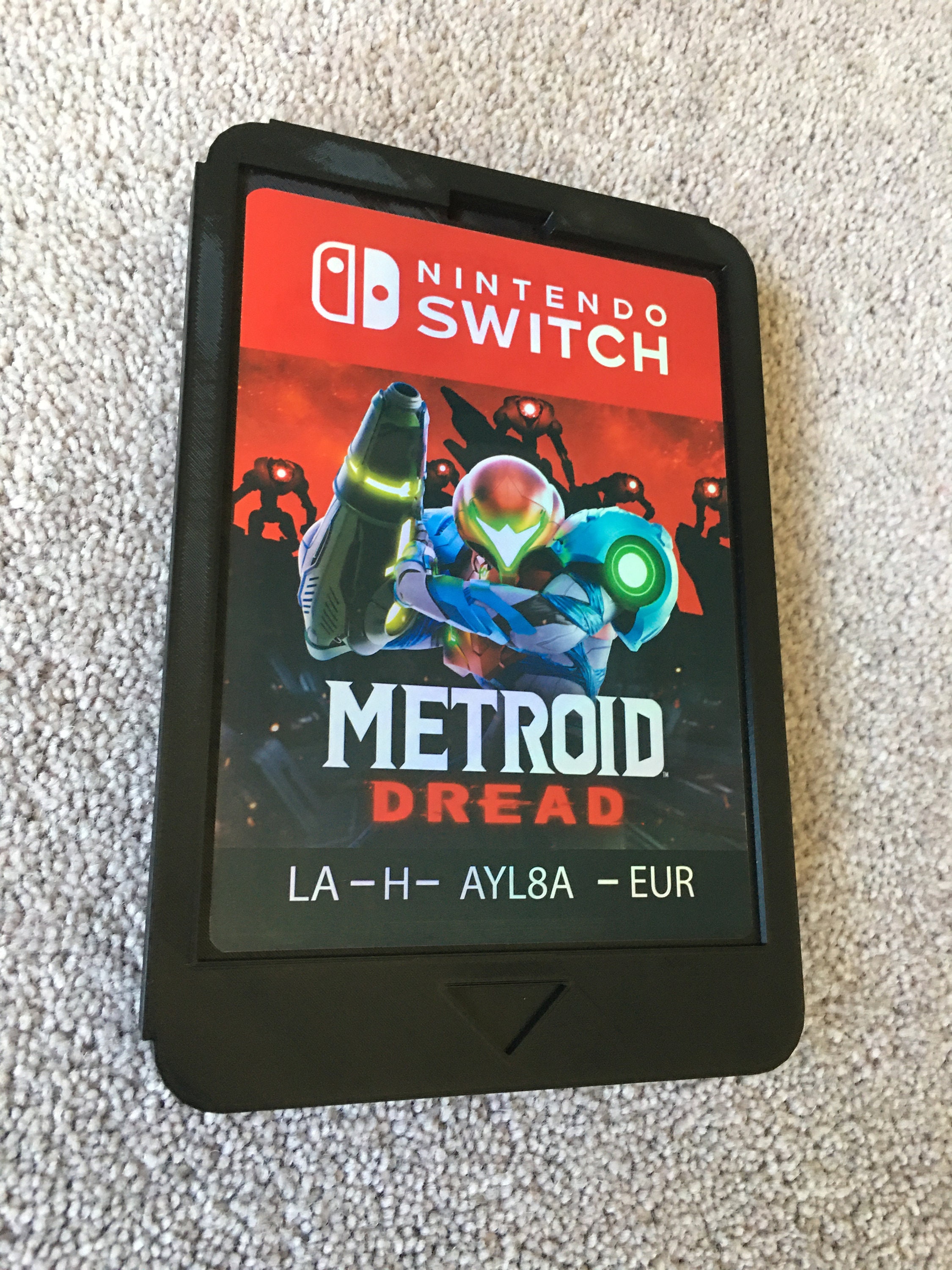 Metroid Dread, Giant Size Nintendo Switch Cartridge, , Perfect Gift Idea, A  Must for Any Gaming Room Wall Decor/display. - Etsy Finland