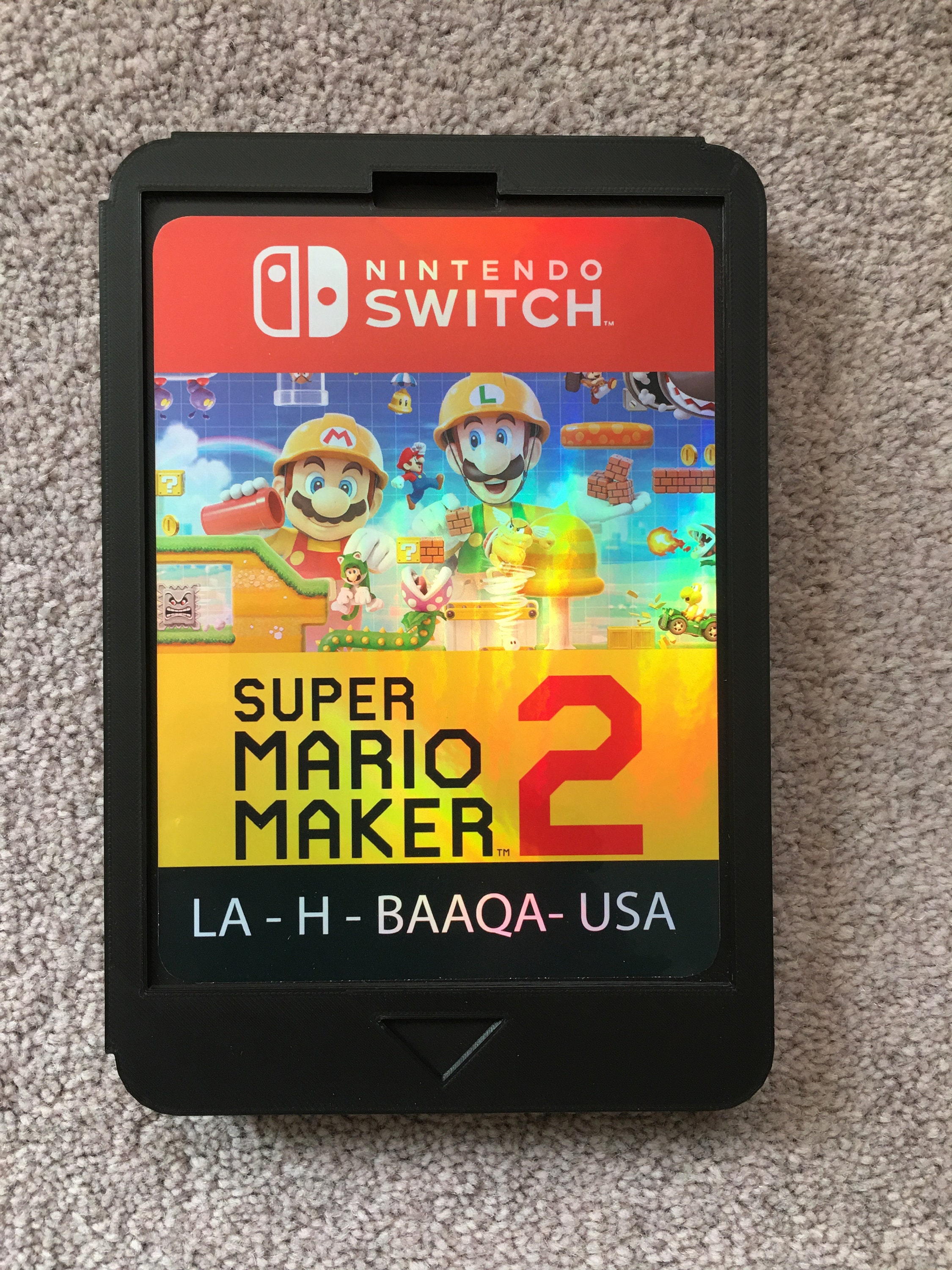 Super mario maker 2 game card discount