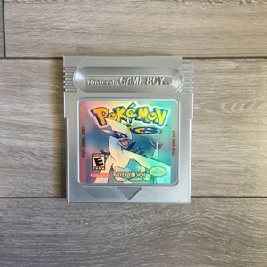 ポケモン シルバー ジャイアント サイズ 任天堂 ゲームボーイ カートリッジ、ゲーム ルームの壁の装飾/ディスプレイ。