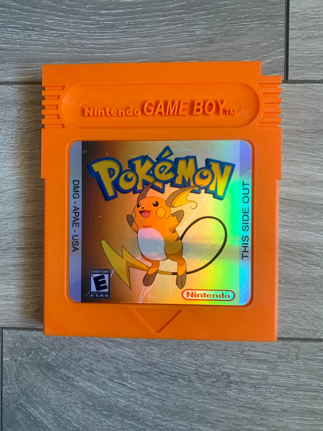 ポケモン ライチュウ 巨大サイズ 任天堂 ゲームボーイ カートリッジ