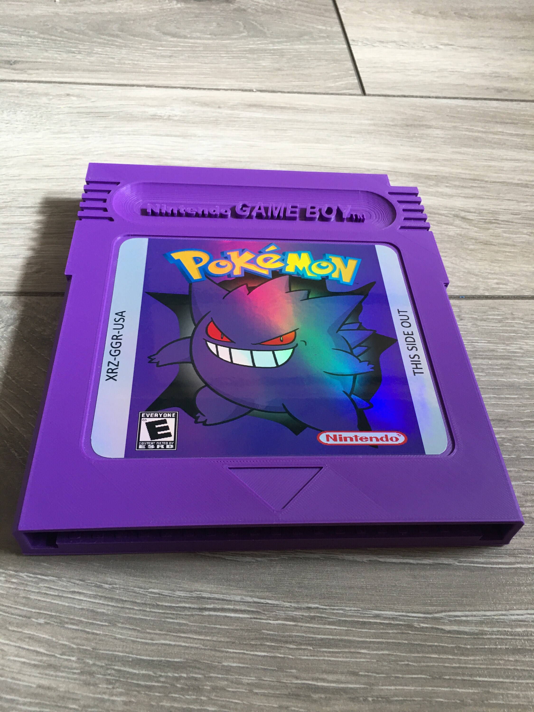 Pokemon ゲンガー クリア紫色 任天堂 CGTSJ 約2㎝　平成レトロ商品 PP06 ゲンガー (S)｜三英貿易株式会社