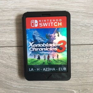 Xenoblade Chronicles 3、巨大サイズの Nintendo Switch カートリッジ、ギフトに最適、ゲームルームの壁の装飾/ディスプレイに必須のアイテム。