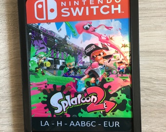 Splatoon 2, Giant Size Nintendo Switch Cartridge, A Must for Splatoon 2, Giant Size Nintendo Switch Cartridge, A Must for