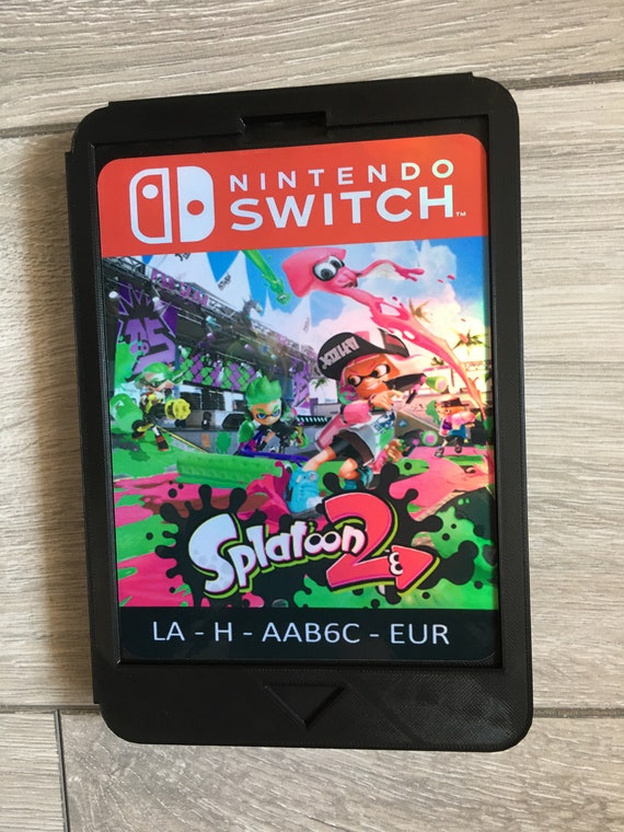 Decor/display. Cartridge, Room Etsy Giant Wall - Size A for 2, Splatoon Any Must Nintendo Switch Gaming