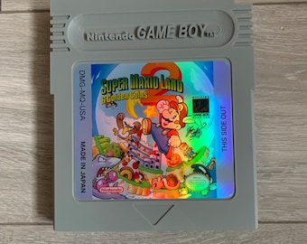 巨大スーパーマリオランド2ゲームボーイカートリッジ、ホロ