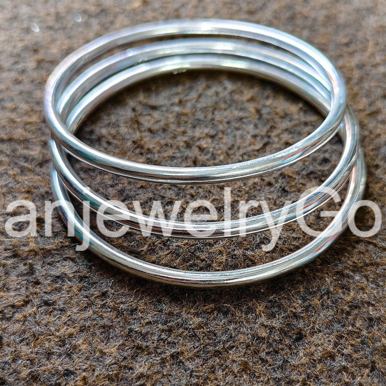 925 Sterling Silver Bangle Sterling Silver Bangle Set of 3 Bangles Bangles Silver Bracelet Set 3 Day Bangles Thick Simple Bangle Etsy Canada
