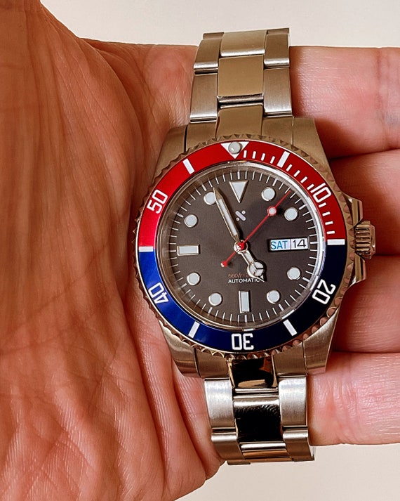 Namoki Hand Built Automatic Watch Etsy UK