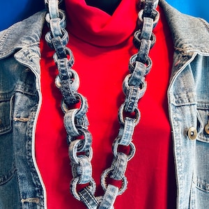 Denim Dazzlers Necklace