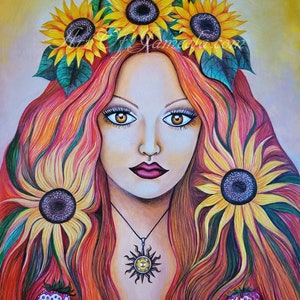 Summer Goddess | Art of Jameela