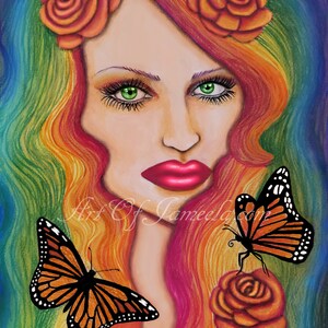 Rainbow Goddess | Art of Jameela
