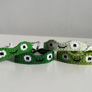 Frog Friendship Bracelet | Personalized Jewelry | Custom Gift For Her, Him, Friend | Choose Your Colours | Spring Summer Style