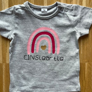 T-Shirt gestalten, T-Shirt Geschenk, T-Shirt individuell bedrucke, Kinder T-Shirt, T-Shirt bedrucken, Regenbogen Bild 3