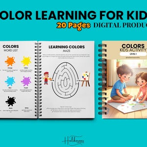 Color Learning Activity: Montessori Color Matching Game (PDF)