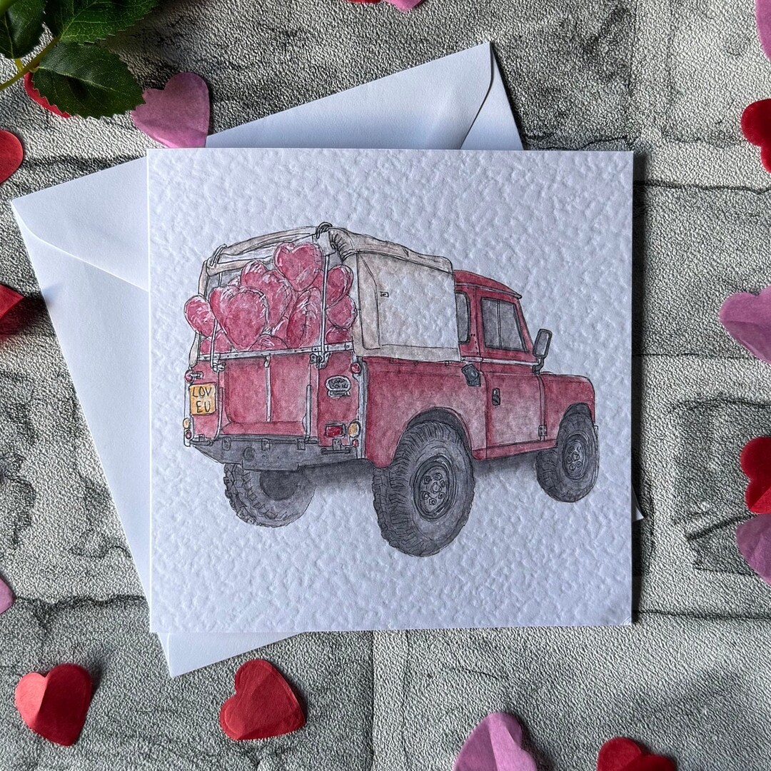 Defender Love Anniversary Countryside Land Rover - Etsy UK