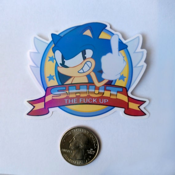 Sonic The Hedgehog- Metal Sonic 3- 10 Vinyl Decal Stickers