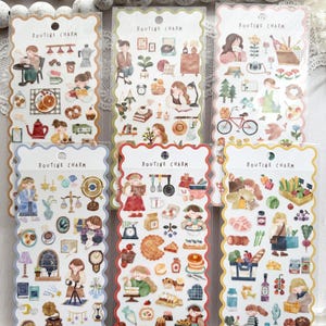 Mind Wave Mini Aufkleber | Sicker für Journals, Scrapbook, Junk Journals | Planer
