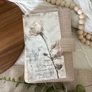 A5 / Dimensioni personali Poesy Letters e Rose Planner STAMPATO Dashboard / Stampa di alta qualità su carta opaca Premium