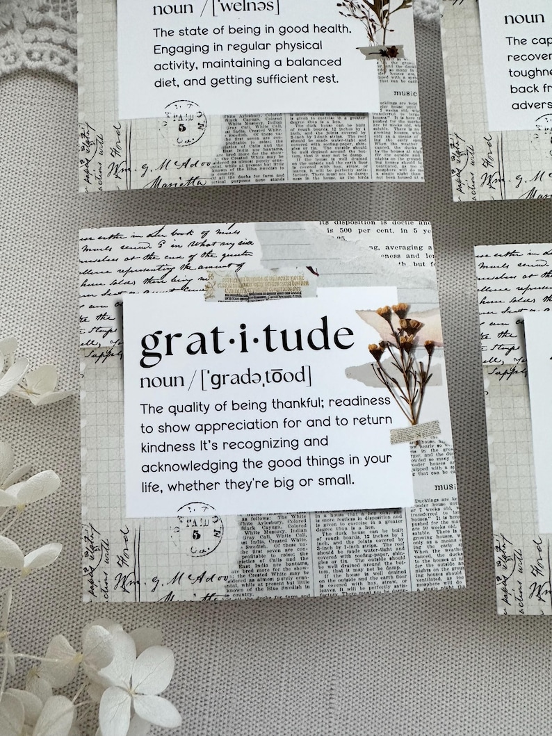 Journaling Cards | Winter Journaling Cards | 3x3 in Journaling Cards ...