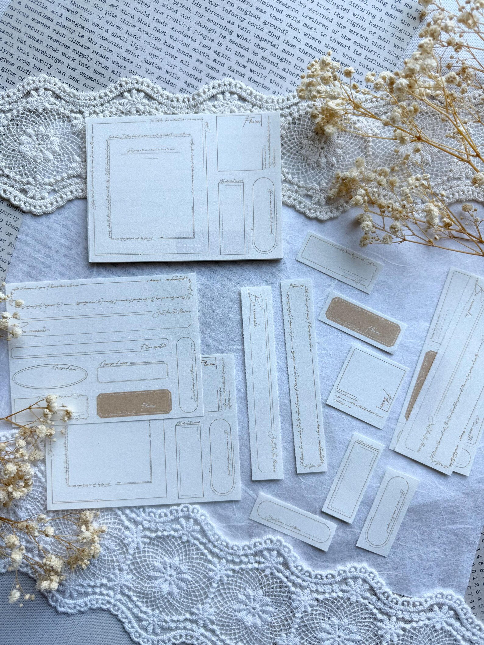 Collage Paperweights Set of Papers for Collage Making | Set of 30 Sheets, 2 Designs, 15 Each ...