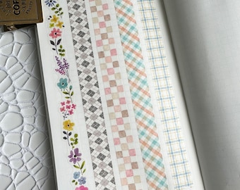 Mind Wave Washi Tape | Masking Tape for Journals, Scrapbook, Junk Journals | Planners