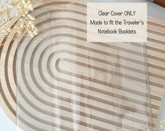 Clear Cover ONLY | Made to fit the Traveler’s Company Booklets
