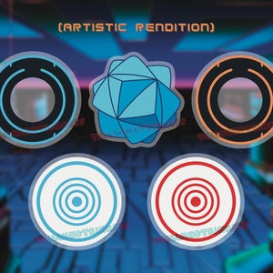 TRON Identity Disc Phone Grips