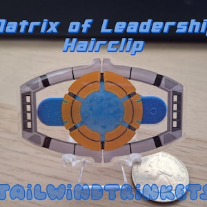 Matrix of Leadership Hairclip