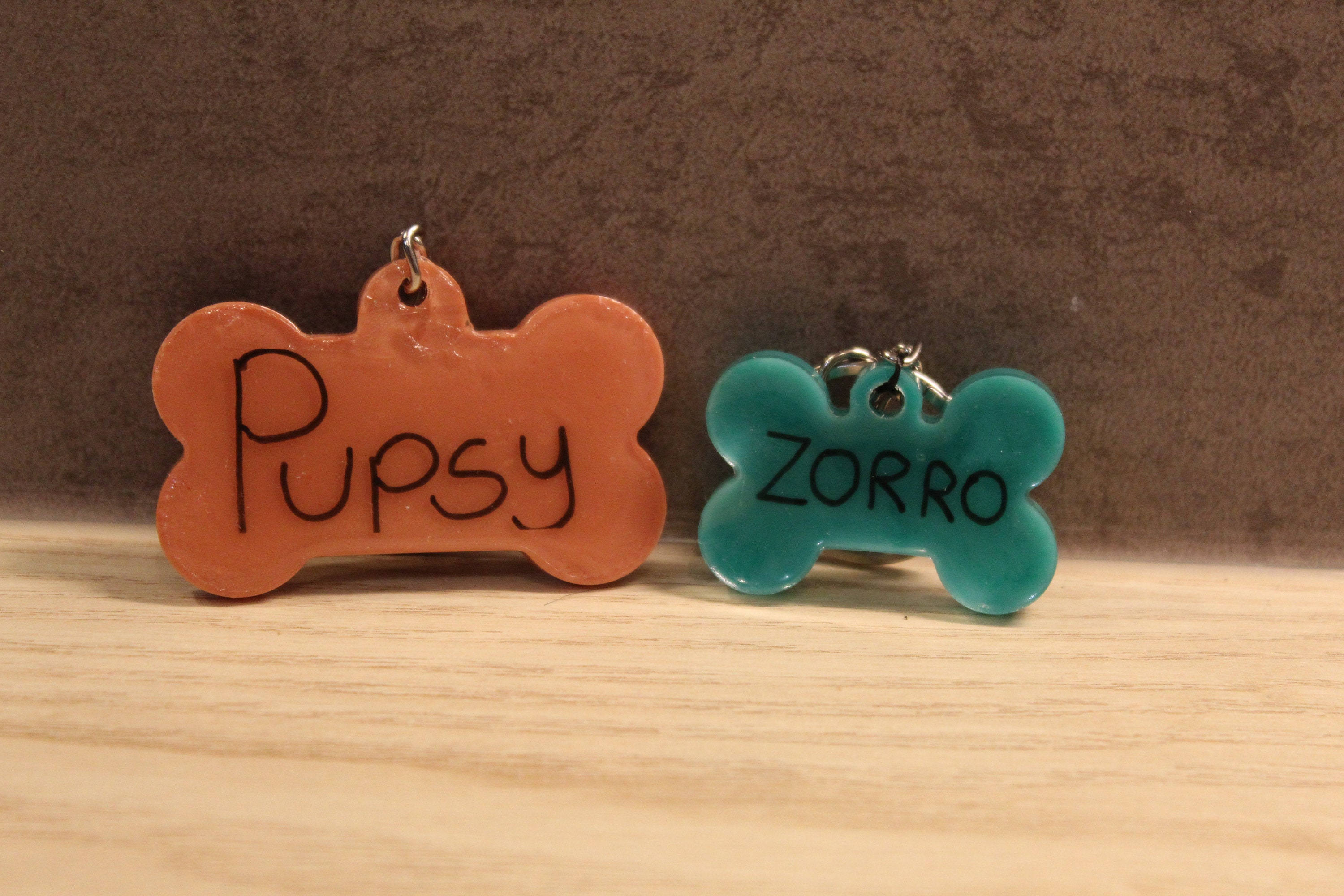 Médaillon Pour Chien en Résine Personnalisable