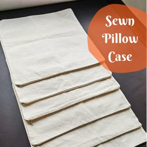 Cotton Sewn Pillow Case For Embroidery Punch Needle, Pillow for Craft