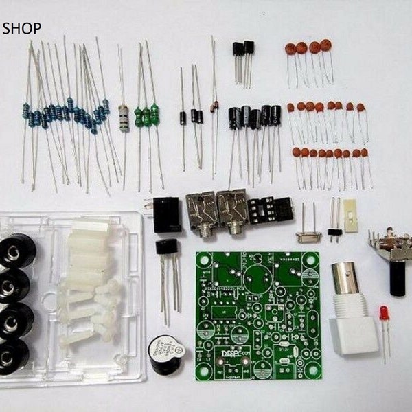 S-PIXIE 40M CW QRP Kit With 7.023 an 7.035 crystals  (soldering kit)