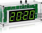 DC 5V 4Bit Digital Electronic Clock DIY Kit Date, Temperature Time Display