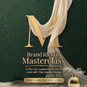 Brand Identity Blueprint & Business Map | Look Pro | LuxuryStrategy Guide | Visual Audit, Masterclass PDF