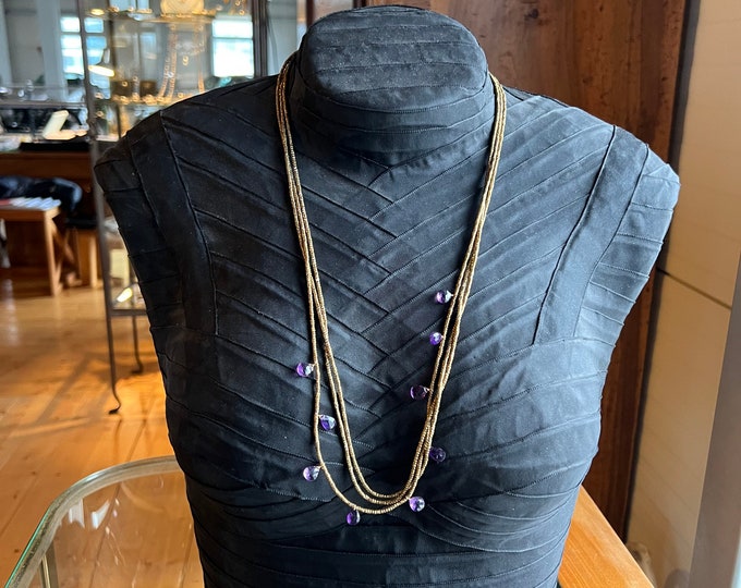 Amethyst necklace