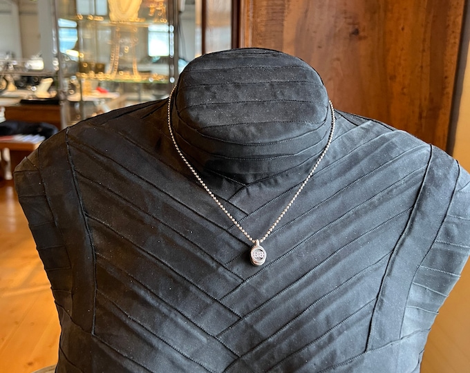 Buddha Necklace Silver