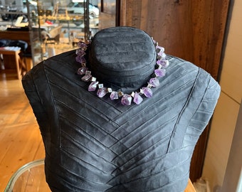 Amethyst necklace