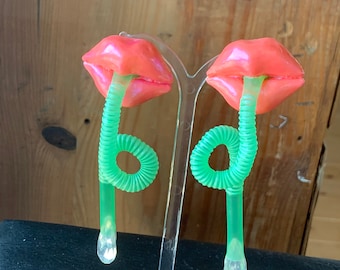 ear clips lip with tube