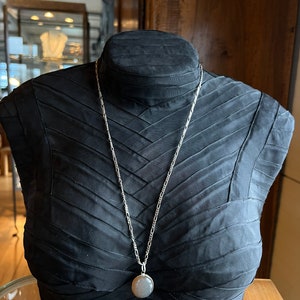 Silver chain with pendant