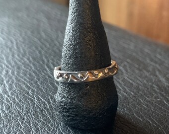 Silver ring 925 by Elf Craft size 58