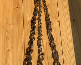Smoky quartz one strand