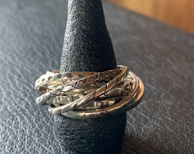 Silver ring 925 from Elf Craft (11 rings) believe in your dreams