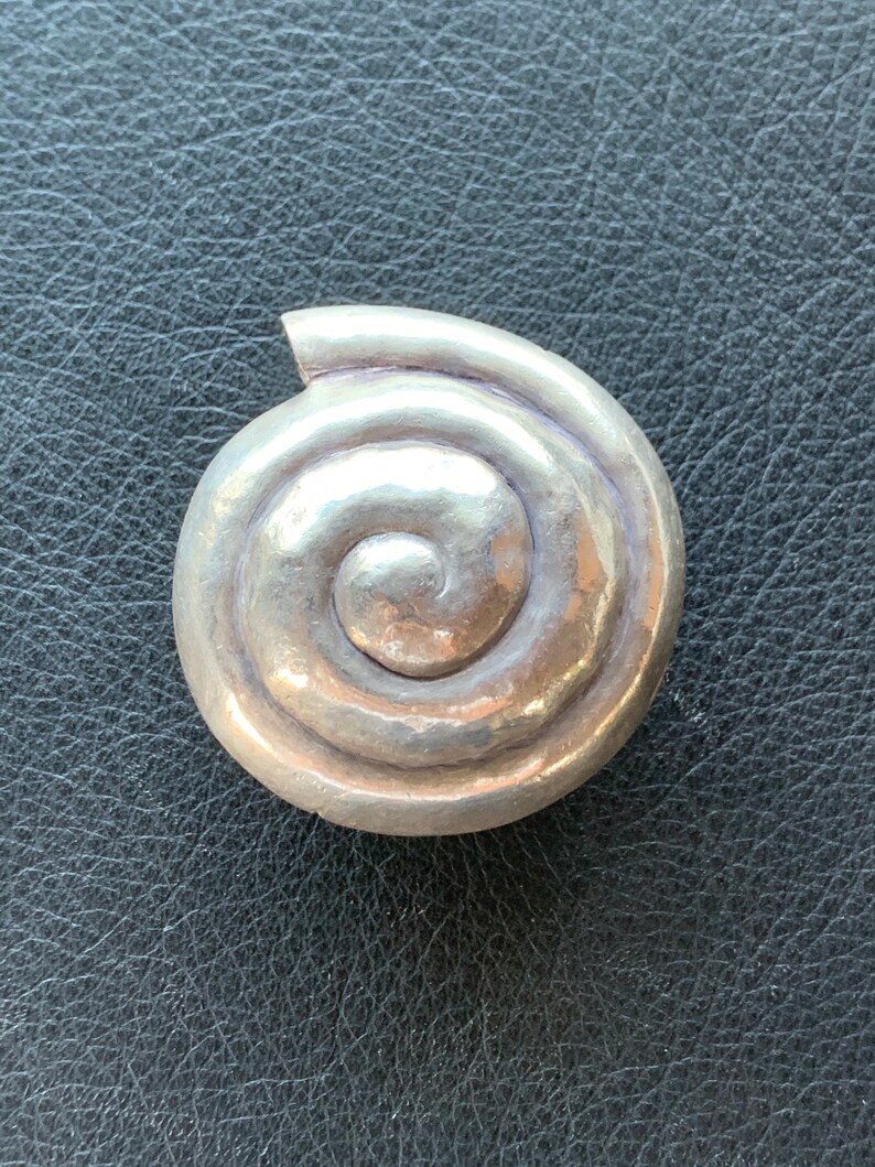 Shops Silver Pendant Snail