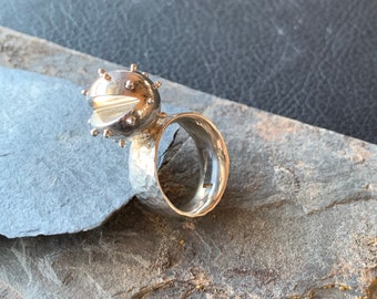 Antique silver ring