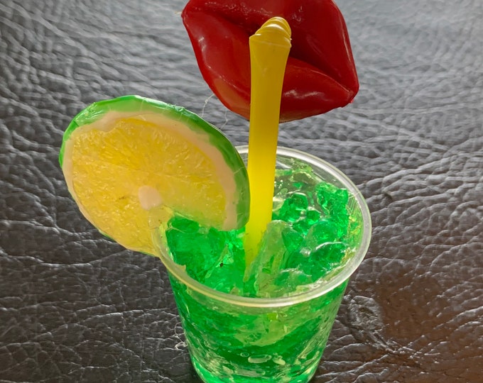Mojito Cocktail Brooch