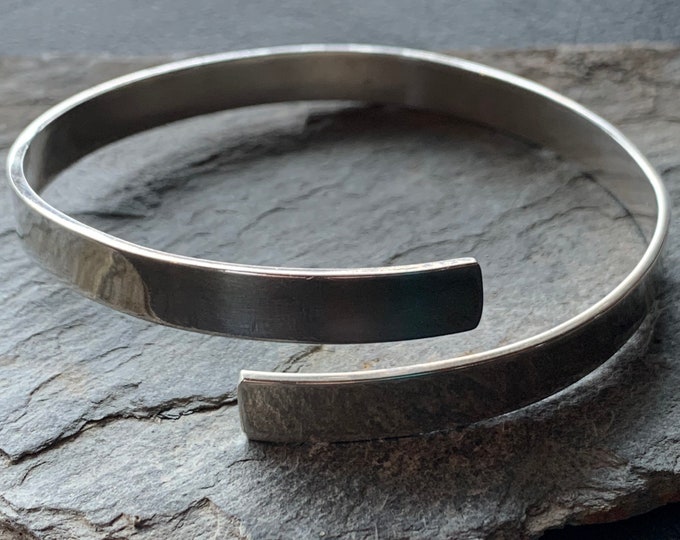 Silver Bracelet Spiral 925