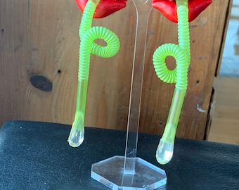 Ear clips lip with tube