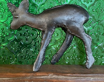 Fawn made of steel welding work